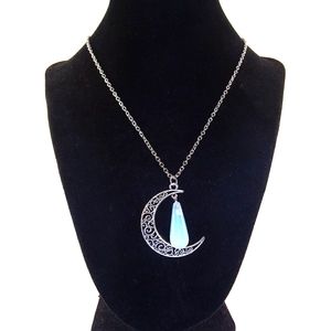 The Goddess Moonstone Calming Necklace